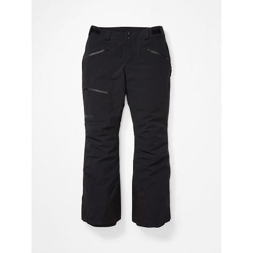 Marmot Ski Pants Black NZ - Refuge Pants Womens NZ7385164